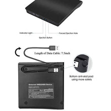 Carica l'immagine nel visualizzatore di Gallery, iAmotus Masterizzatore Dvd USB 3.0, Nero - DVD Esterno 3.0 + Tipo-C port - Ilgrandebazar