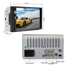 Carica l'immagine nel visualizzatore di Gallery, CAMECHO 7010B Bluetooth Autoradio 2 DIN 7 Pollici 17.8 x 10 x 6.3 cm, nero - Ilgrandebazar