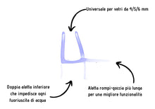 Carica l'immagine nel visualizzatore di Gallery, IEGAR Guarnizione 100Cm Sottoporta Trasparente 2a 100 Cm, - Ilgrandebazar