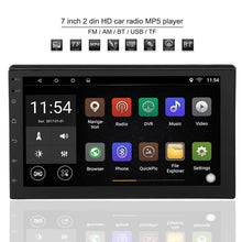 Carica l'immagine nel visualizzatore di Gallery, Autoradio android 7" Comandi al volante  2 Din, Touch Screen da 7 pollici Bluetooth WiFi Lettore Multimediale Supporto Lettore MP5 GPS / Immagine di Retromarcia / Controllo del Volante / Radio - Ilgrandebazar