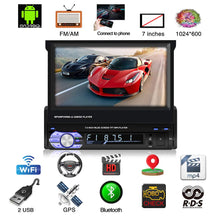 Carica l'immagine nel visualizzatore di Gallery, Panlelo T2 7 pollici 1 DIN Android Car Stereo Receiver con Quad Core - Ilgrandebazar