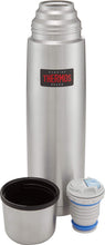 Carica l'immagine nel visualizzatore di Gallery, Thermos Originale 1 l, Leggero e Compatto, Confezione da 1, Stainless Steel - Ilgrandebazar