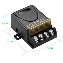 Carica l'immagine nel visualizzatore di Gallery, DONJON interruttore con 110v-240v/40a Relay/328ft/----Black