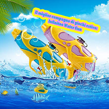Carica l'immagine nel visualizzatore di Gallery, infinitoo Pistola ad Acqua Giocattoli 2 PCS,capacità 200ml,per Estivi Feste...