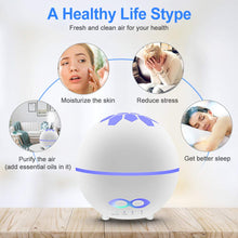 Carica l'immagine nel visualizzatore di Gallery, laxikoo Diffusore di Aromi, 400ml Umidificatore Ultrasuoni con Cambio 7... - Ilgrandebazar
