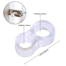Carica l'immagine nel visualizzatore di Gallery, VABNEER Fermaporte per maniglie in PVC 10 pezzi Silicone Anti Protettori... - Ilgrandebazar