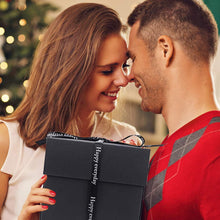 Carica l'immagine nel visualizzatore di Gallery, Explosion Gift Box, Scatola di Esplosione DIY 12x12 cm, 36x36 Nero - Ilgrandebazar