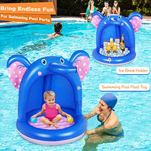 Carica l'immagine nel visualizzatore di Gallery, lenbest Piscina per Bambini, Elefante Gonfiabile Neonato Piccoli con...