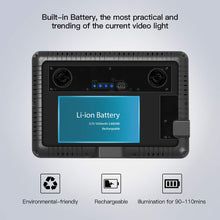 Carica l'immagine nel visualizzatore di Gallery, RALENO Pannello di Dlluminazione Video LED, Batteria Integrata da 5000mAh,... - Ilgrandebazar