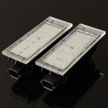 Carica l'immagine nel visualizzatore di Gallery, Audew Luci Targa LED Bianco 12V per Renault Twingo Clio Megane Lagane - Ilgrandebazar