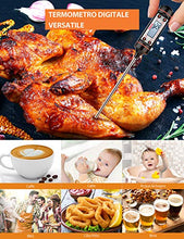 Carica l'immagine nel visualizzatore di Gallery, TOPOP Termometro Cucina, Digitale da Cucina con 5S Lettura... - Ilgrandebazar
