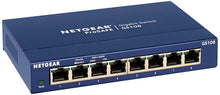 Carica l'immagine nel visualizzatore di Gallery, Netgear GS108GE Switch Ethernet Gigabit 8 Porte, 8 Blu