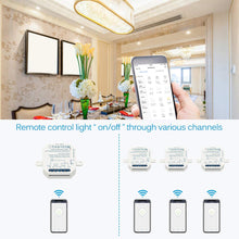 Carica l'immagine nel visualizzatore di Gallery, LoraTap Interruttore WiFi Alexa, Smart Timer Switch Funziona in Parallelo... - Ilgrandebazar