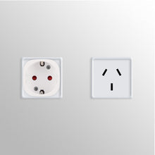 Carica l'immagine nel visualizzatore di Gallery, kwmobile Adattatore universale Australia Tipo I - 2x Australia/Cina, Bianco - Ilgrandebazar