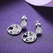 Carica l'immagine nel visualizzatore di Gallery, LEVIOLET gioielli con motivo dell’albero della vita, orecchini in argento... - Ilgrandebazar