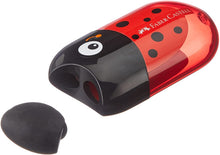 Carica l'immagine nel visualizzatore di Gallery, Faber-Castell 183526 Temperamatite, Rosso 1 Rosso