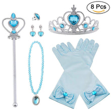 Carica l'immagine nel visualizzatore di Gallery, Vicloon Principessa Dress Up 9 Pezzi Accessori per Ragazze Braid Diadema...