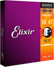 Carica l'immagine nel visualizzatore di Gallery, Elixir 16002 Muta Composta da 6 Corde per Chitarra Acustica Phosphor Bronze,... - Ilgrandebazar