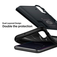 Carica l'immagine nel visualizzatore di Gallery, Spigen Slim Armor per Samsung Galaxy A50 Cover, Design Meccanica Metal Slate - Ilgrandebazar