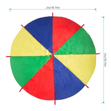 Carica l'immagine nel visualizzatore di Gallery, Comius Paracadute Ludico Arcobaleno da Gioco Diametro Set Festa per Bambini... - Ilgrandebazar
