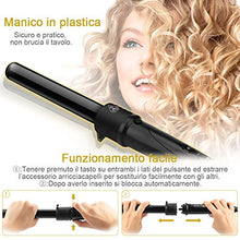 Carica l'immagine nel visualizzatore di Gallery, LOETAD Ferro Arricciacapelli 6-in-1 Schermo LCD Temperatura Regolabile 80°C... - Ilgrandebazar
