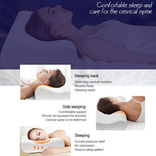 Carica l'immagine nel visualizzatore di Gallery, Joric Of Nature Findigit Cuscino Cervicale Memory Foam, Cuscino, Guanciale Bianco