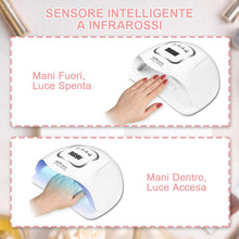 Carica l'immagine nel visualizzatore di Gallery, MOULEI 150W Lampada Unghie LED UV Professionale per Manicure/Pedicure,... - Ilgrandebazar