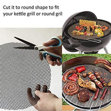 Carica l'immagine nel visualizzatore di Gallery, Hootracker BBQ Grill Mat Confezione di 5 tappetini antiaderenti... - Ilgrandebazar