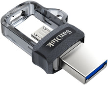 Carica l'immagine nel visualizzatore di Gallery, SanDisk Ultra Dual M3.0 USB Flash Drive 64GB, fino a 150 MB/s none