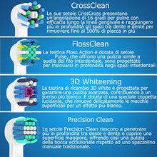 Carica l'immagine nel visualizzatore di Gallery, Qlebao testine oral b compatibile con Braun b ricambi spazzolini...