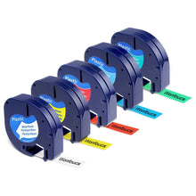 Carica l'immagine nel visualizzatore di Gallery, Nastro per Etichette Wonfoucs Compatibile In sostituzione di Dymo 5 colori - Ilgrandebazar