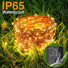 Carica l'immagine nel visualizzatore di Gallery, [2 Pacchi] Catena Luminosa Esterno Solare, Hepside 12m 120 LED Luci Solari...