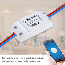 Carica l'immagine nel visualizzatore di Gallery, Festnight SONOFF Smart switch Wifi Timer, 10A / 2200W Android/IOS 1pc - Ilgrandebazar