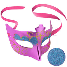 Carica l'immagine nel visualizzatore di Gallery, HICOO Maschera Mascherata Unisex Oro Splendente Mezza per... - Ilgrandebazar