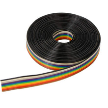 Carica l'immagine nel visualizzatore di Gallery, ZITFRI Cavi per Arduino 5M Flat Cable Nastro Arcobaleno Cavo Rame Cavetti...