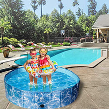 Carica l'immagine nel visualizzatore di Gallery, SCIROKKO - Piscina pieghevole per cani, gatti e bambini L (120 x30 cm)