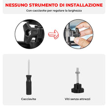 Carica l'immagine nel visualizzatore di Gallery, ISSYZONE Divisori Auto per Cani, Lunghezza Regolabile Poggiatesta per...