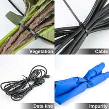 Carica l'immagine nel visualizzatore di Gallery, 500 Pezzi Fascette stringicavo autobloccanti in nylon,Fascette Plastica per... - Ilgrandebazar