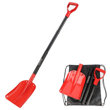 Carica l'immagine nel visualizzatore di Gallery, COFIT 120cm Pala da Neve, Extra Lunghezza Retrattile Rosso e Nero (66-120cm) - Ilgrandebazar
