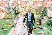 Carica l'immagine nel visualizzatore di Gallery, Gxhong Palloncini Oro Rosa Champagne in Lattice, 50 - Ilgrandebazar