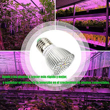 Carica l'immagine nel visualizzatore di Gallery, Piante Lampada a LED, 4 pezzi 40W E27 Grow Bulbs per Semina, Crescita, 40w*4 - Ilgrandebazar