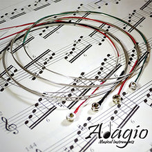 Carica l'immagine nel visualizzatore di Gallery, Adagio Pro - Set di corde per violino argento, classiche 4/4, con gancini... - Ilgrandebazar