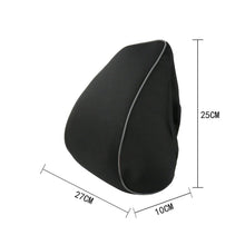 Carica l'immagine nel visualizzatore di Gallery, ENDARK Cuscino auto con gomma piuma Memory, collo per M, Nero - Ilgrandebazar