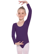 Carica l'immagine nel visualizzatore di Gallery, Hawiton Body Danza Classica Bambina 2-11 Anni Cotone, Manica Lunga... - Ilgrandebazar