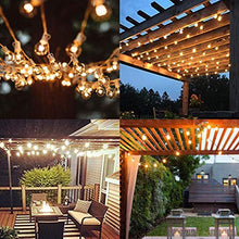 Carica l'immagine nel visualizzatore di Gallery, IREGRO Catena Luminosa Lampadina, 9.5m Stringa di Luci G40 del...