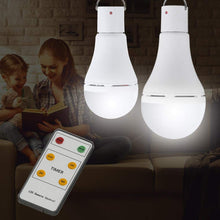 Carica l'immagine nel visualizzatore di Gallery, Lampadina a LED ad energia solare, Konesky lampada a sospensione telecomando