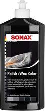 Carica l'immagine nel visualizzatore di Gallery, SONAX 296100 Polish e cera - nero, 500ml