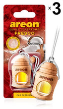 Carica l'immagine nel visualizzatore di Gallery, Areon Fresco Deodorante Auto Cocco Profumo Dolce Tropical Legno - Ilgrandebazar