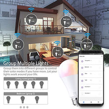 Carica l'immagine nel visualizzatore di Gallery, EXTSUD Lampadina Intelligente 10W E27 RGB Dimmerabile WiFi Smart E27, Bianco - Ilgrandebazar