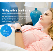 Carica l'immagine nel visualizzatore di Gallery, Arbily Fitness Tracker, Smartwatch con Touchscreen Completo per Donna Nero - Ilgrandebazar